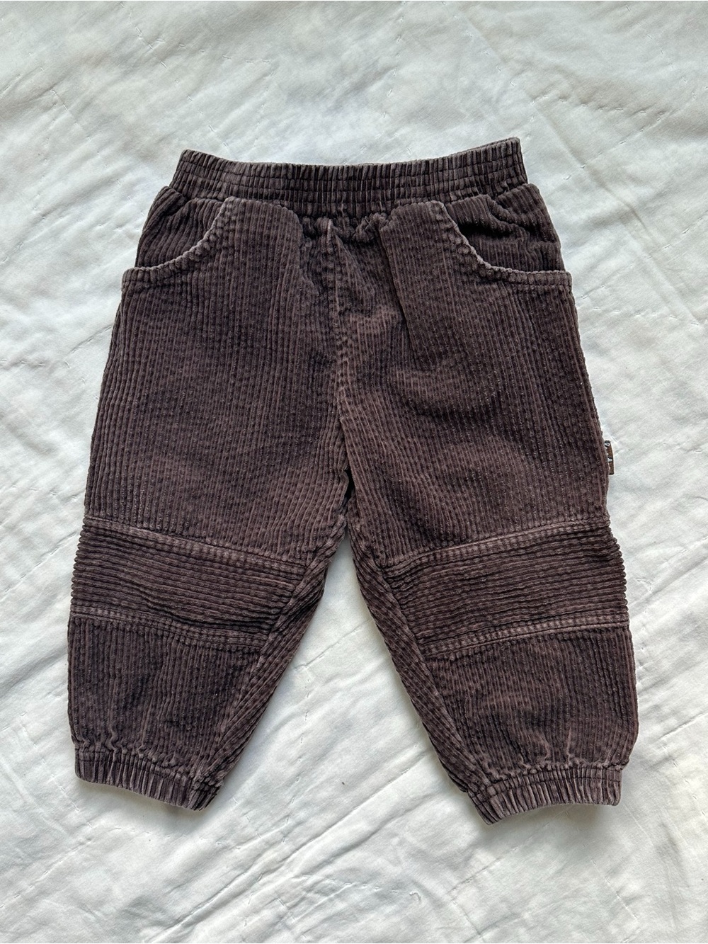 Vintage Le Top Dark Brown Corduroy Pants